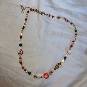 Christmas charm necklace